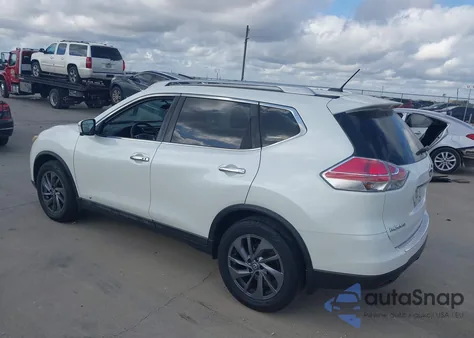 2016 Nissan Rogue Sl z USA, uszkodzony, nr VIN 5N1AT2MT6GC840333